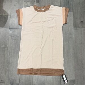 Crew pocket tee casual dress
